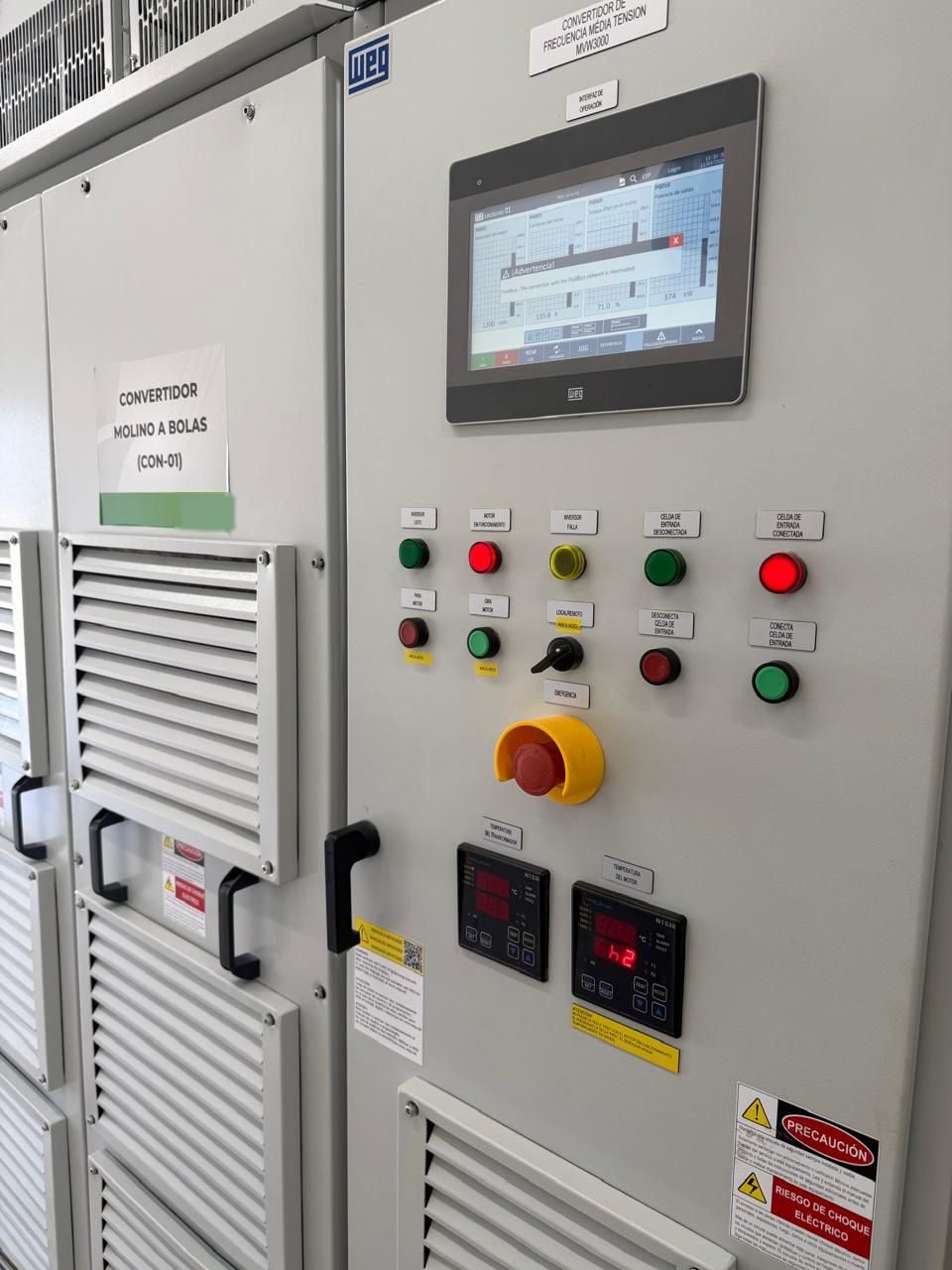 Ahora: variador de media tensión MVW3000